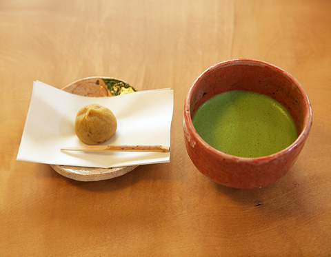 抹茶と和菓子