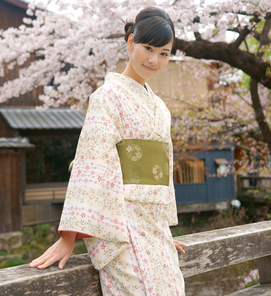 春の着物