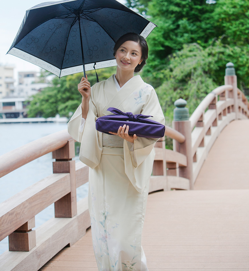 夏の着物